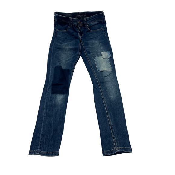 The Limited Denim Skinny Patchwork Jeans Size 2 - Picture 1 of 12